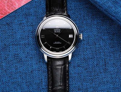 TW Factory Omega De Ville Imported Quartz Movement Stainless Steel 32.5mm Lady Replica Watch